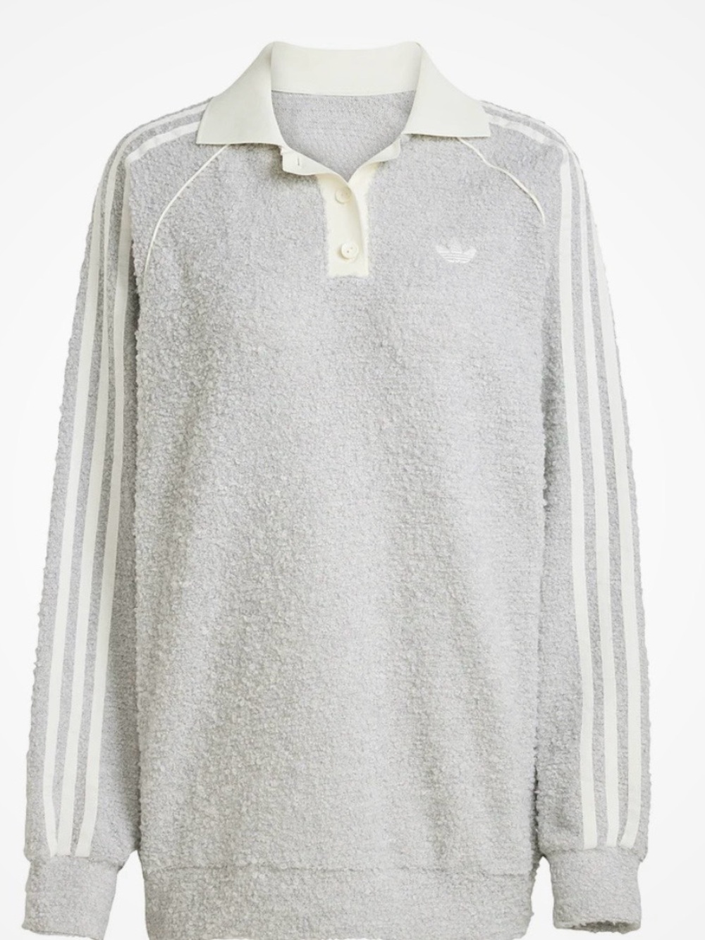 Adidas Originals Boucle
Oversized Polo Crew
